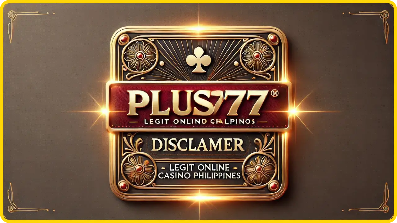 Plus777 Disclaimer