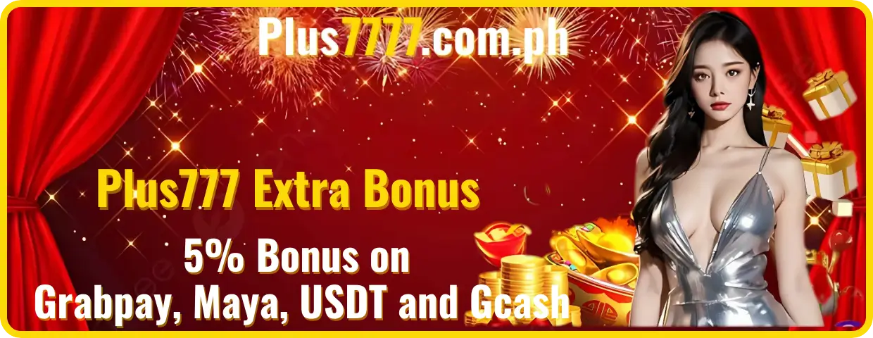 Plus777 Extra 5% Bonus